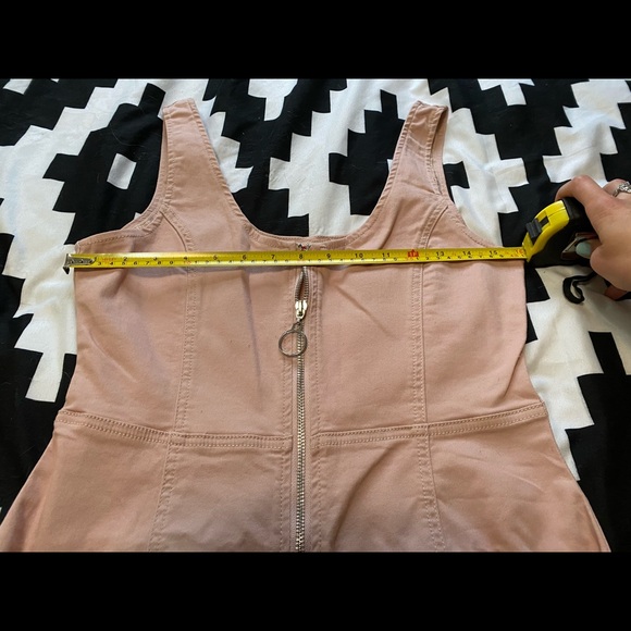 Guess: Pink Zip Up Dress - Picture 7 of 8